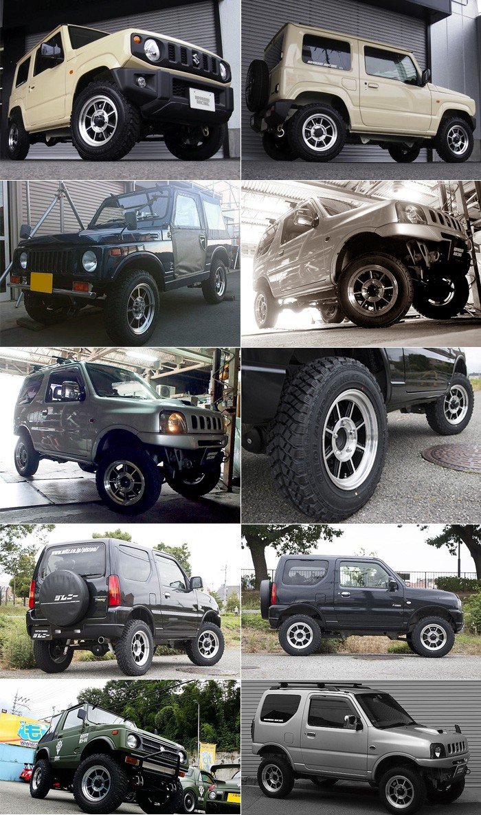 ハヤシレーシング ハヤシストリートホイール TYPE STJ for Jimny