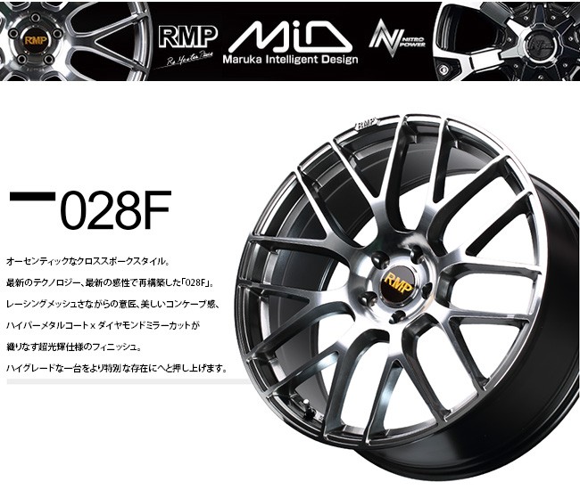 楽天1位】 MID RMP 028F ハイパーメタルコート ミラーカット アルミ