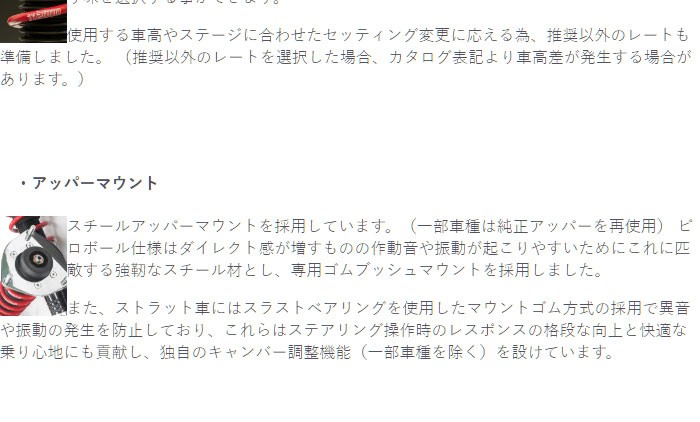 世界的に RSR 車高調 Basic i ハード仕様 C-HR ZYX11 R1 10～ FF S GR