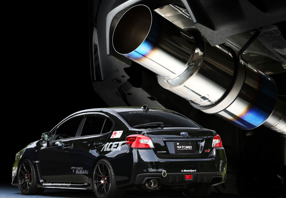 TOMEI POWERED 東名パワード エクスプリーム チタニウムマフラー WRX