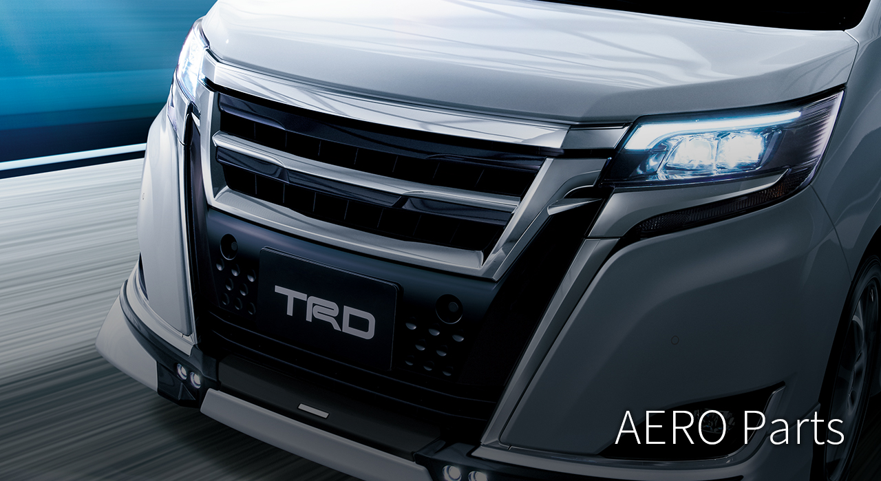 TRD フロントスポイラー LED無 未塗装 エスクァイア ZRR80G ZRR85G
