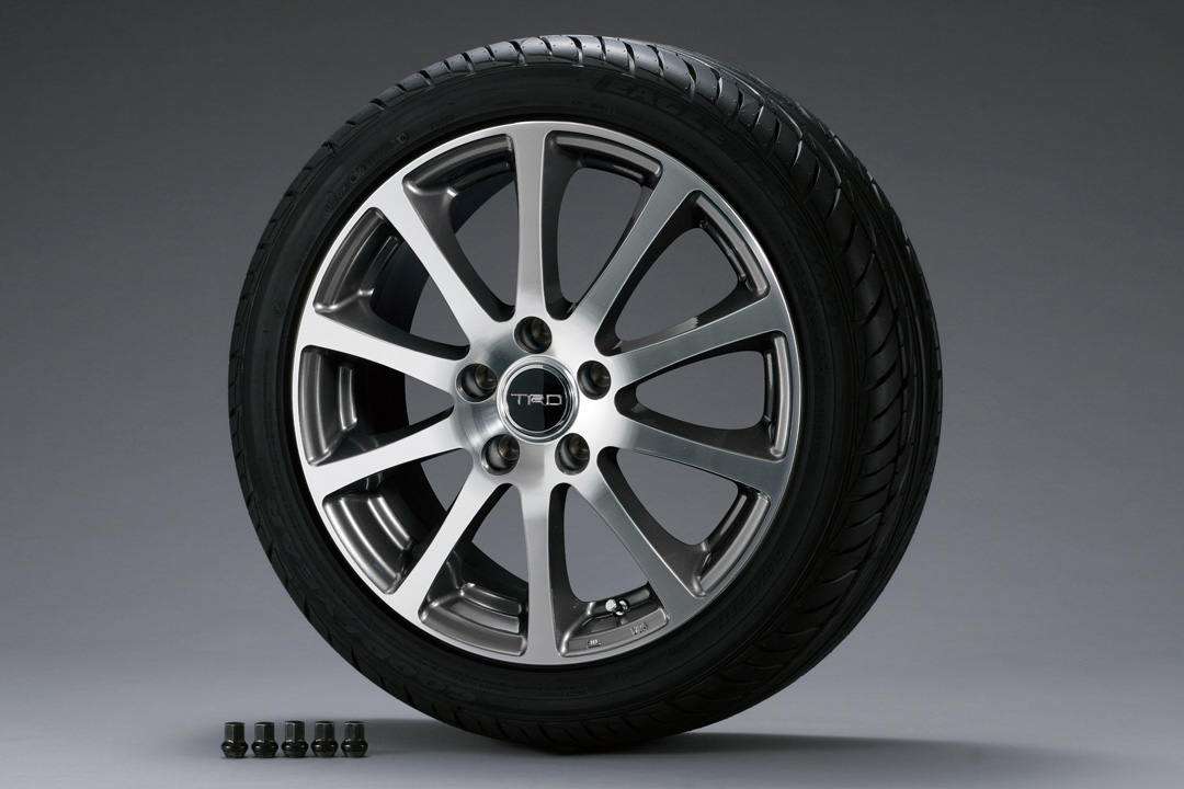 TRD アルミホイール TF4A 17インチ 4本セット 1台分 ヴォクシー ZRR80G