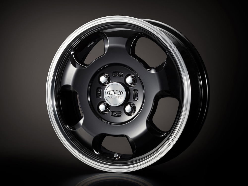 TRD アルミホイール weds VICENTE 05 14インチ 4本セット 1台分
