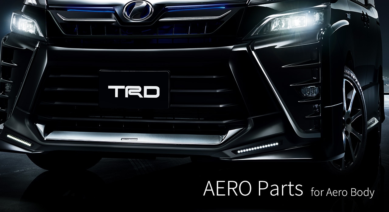 TRD バックドアガーニッシュ ヴォクシー ZRR80W ZRR85W ZWR80W H29.7