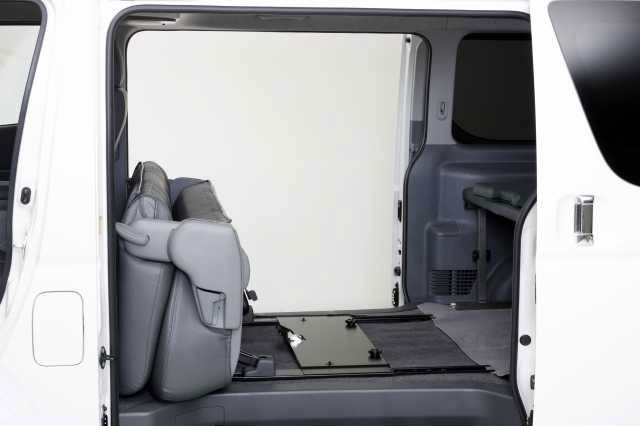 Uivehicle セカンドシートロングスライドレール ハイエース 200系 1型