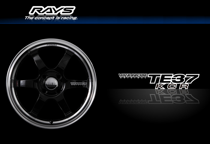 RAYS レイズ VOLK RACING ボルクレーシング TE37 KCR Black/FDMC (BK