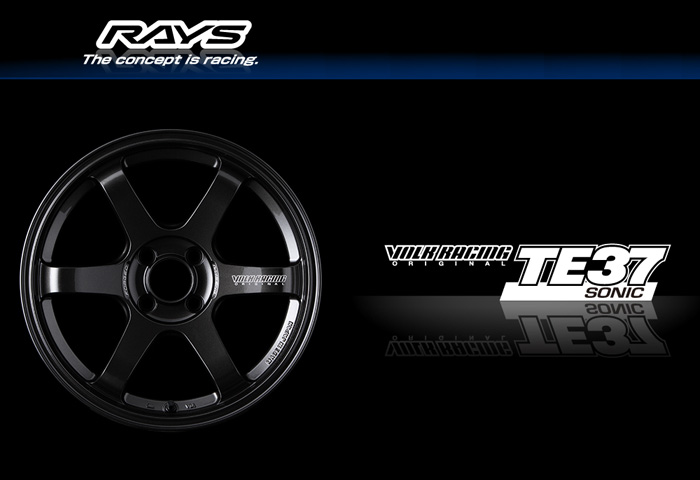専用出品 RAYS TE37SONIC 16/4H/100/5.5J ホイール RAYS (単品1本価格) 16インチ 5.5J 4/100 レイズ VOLK RACING