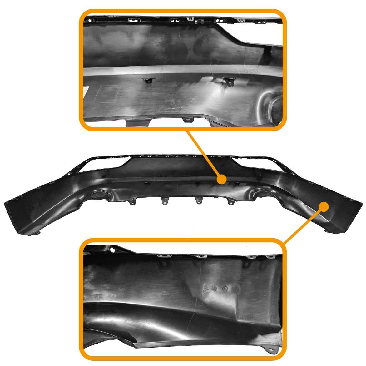 ハリアー トヨタ PHEV 80 85 リア バンパー カバー ロア MXUA80 MXUA85