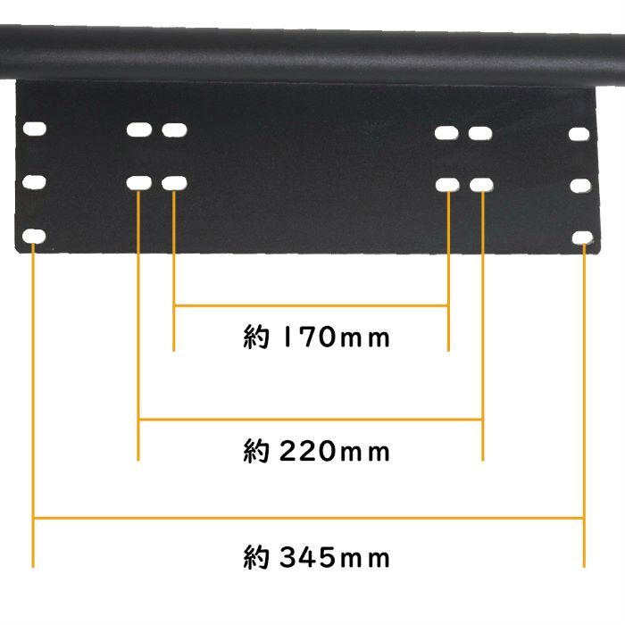 ルノー（RENAULT） カングー ナンバー ガード フロント リア バンパー