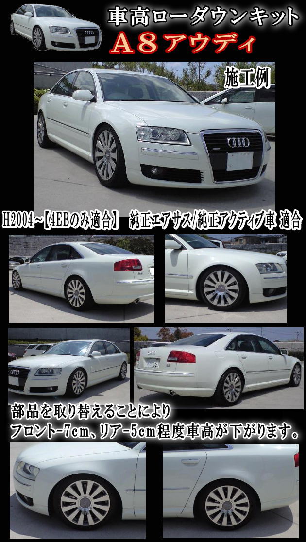 AUTOMAX izumi A8 ロワリングキット アウディ〔H2004〜〕【4EB