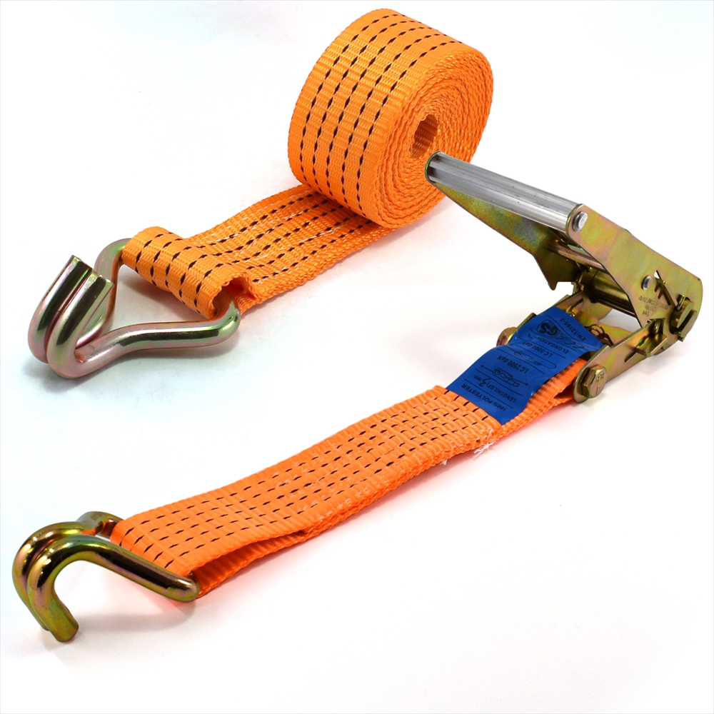 積載車用 タイヤ固縛 対応 ラッシングベルト ラチェット ベルト セット