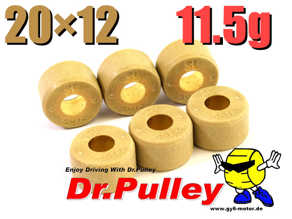 ドクタープーリー ウェイトローラー Dr.Pulley 20×12 ヤマハ シグナスX125 BW'S125 マジェスティ125 コマジェ S-MAX155 マジェスティS155 マジェスティ250｜autopartsys｜09