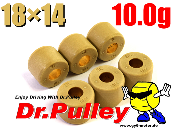 ドクタープーリー ウェイトローラー Dr.Pulley 18×14 ホンダ DIO110 ディオ110 ズーマーX ZoomerX ベンリー110 SYM GY6系 キムコ スーパー8 PGO｜autopartsys｜08