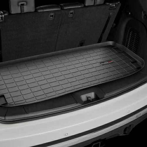 Weathertech For Rivian R1s ラゲッジマット トランクマット リビアン R1S 2022-2024年式 3列目以降 カーゴトレー ブラック WeatherTech 正規品 ...