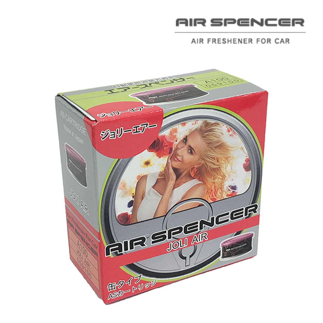 AIR SPENCER 栄光社 車の芳香剤 エアースペンサー 缶タイプ ジョリー