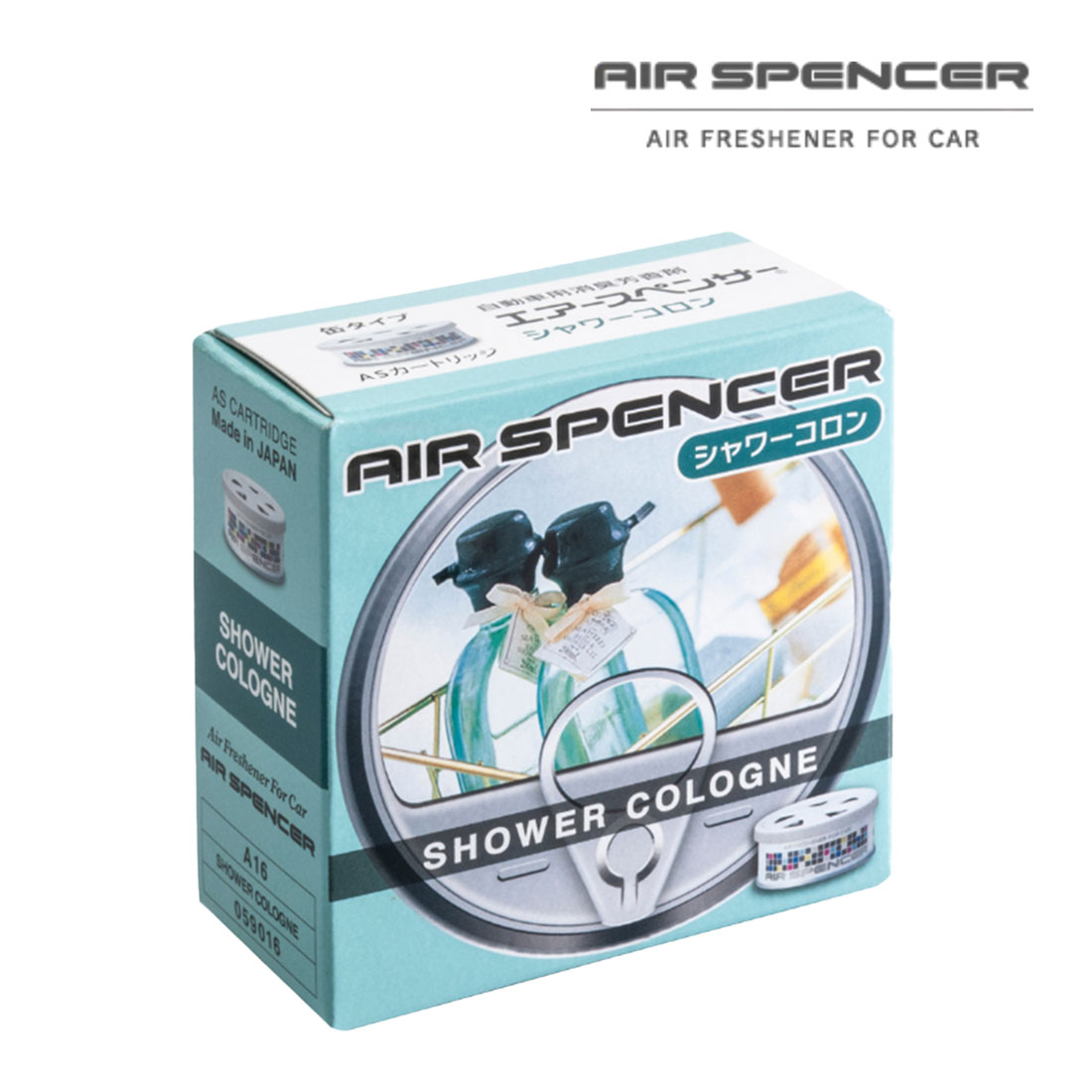 AIR SPENCER 栄光社 車の芳香剤 エアースペンサー 缶タイプ シャワー