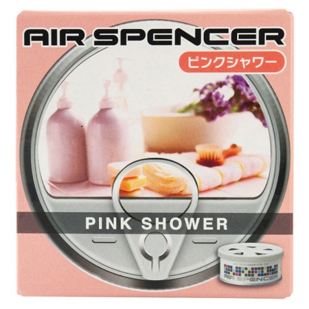 AIR SPENCER 栄光社 車の芳香剤 エアースペンサー 缶タイプ ピンク