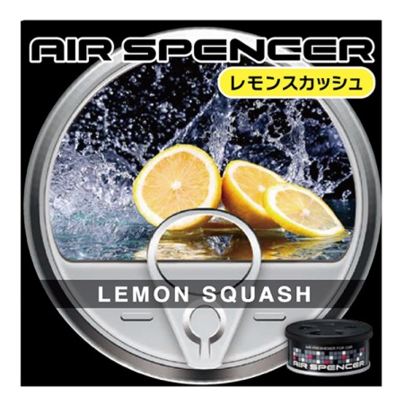 AIR SPENCER 栄光社 車の芳香剤 エアースペンサー 缶タイプ レモン