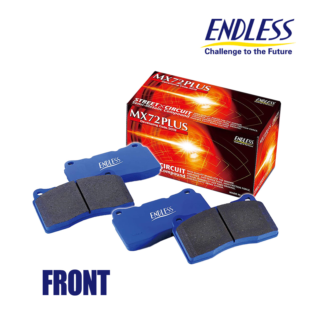 ENDLESS エンドレス ブレーキパッド MX72 PLUS フロント CIVIC