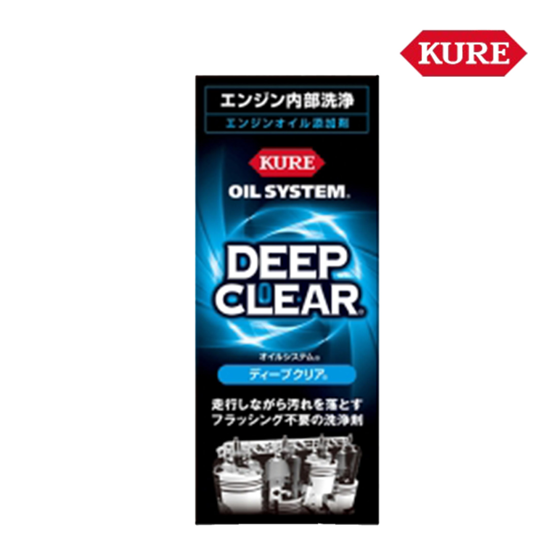KURE　エンジンオイル添加剤 KURE 呉工業 OIL SYSTEM オイルシステム DEEP CLEAR ディープクリア