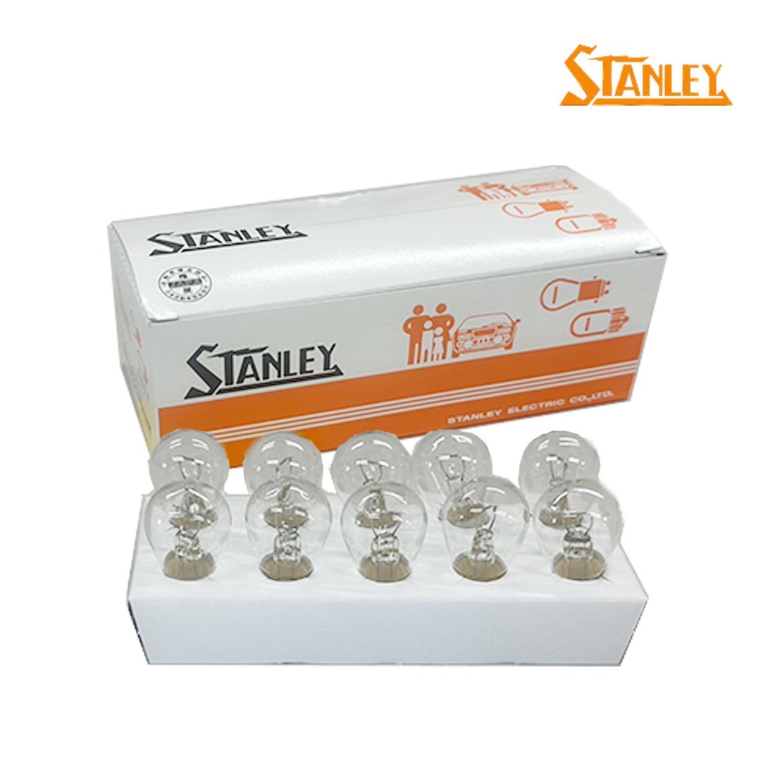 STANLEY スタンレー電気 自動車用ライト ハロゲンバルブ 10個入 P21W 12498 12V CP 品番A4587M :  ys-sta1099999-2407-10005 : オートサポートグループ - 通販 - Yahoo!ショッピング