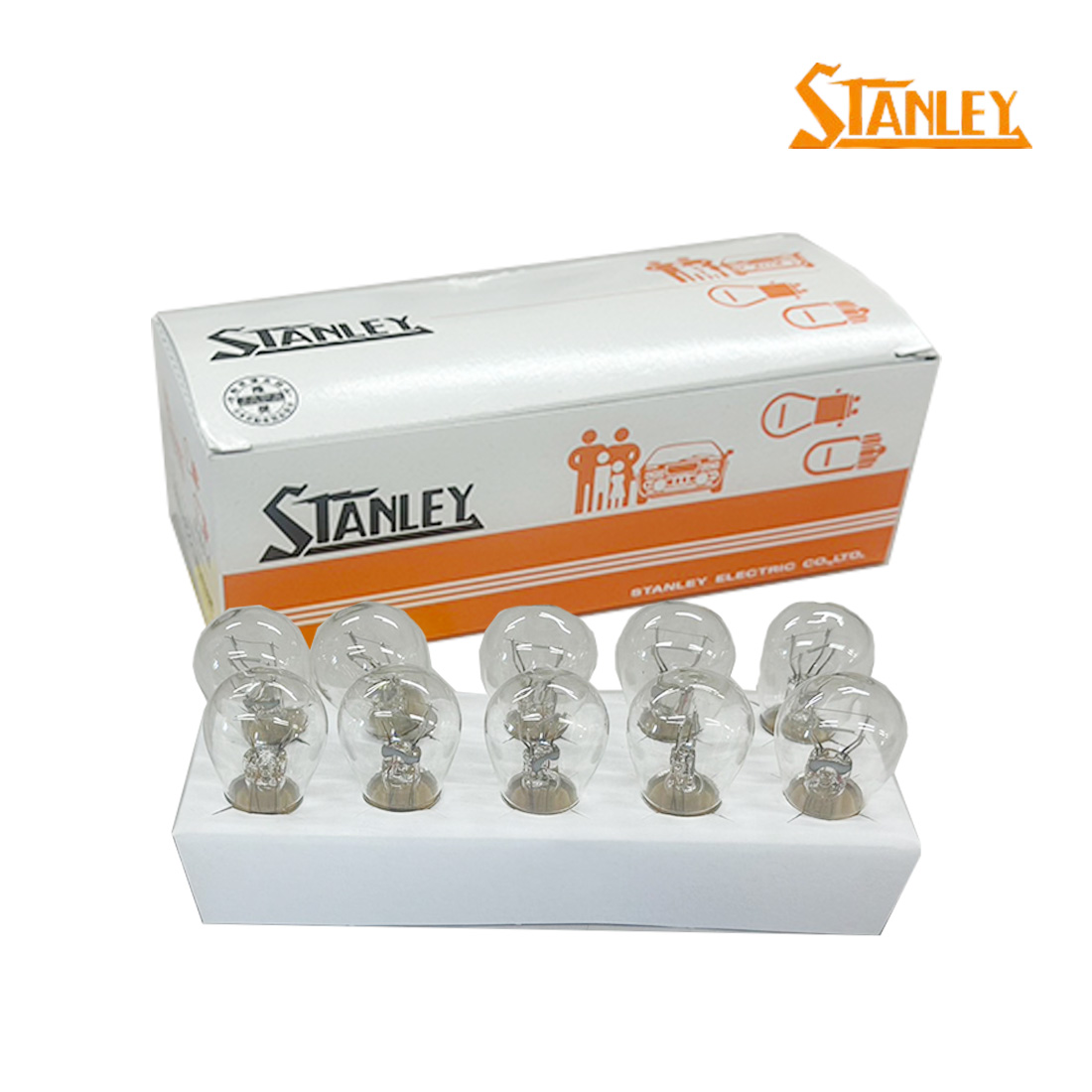 STANLEY　スタンレー　イエロー　ハロゲン　フォグ　ランプ　ライト　12V 現品 ミツビシ スタンレー イエローレンズ フォグランプ : ミニ