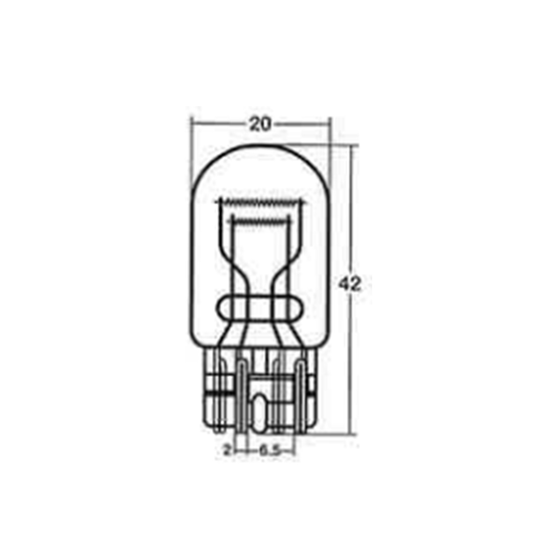 STANLEY スタンレー電気 自動車用ライト ハロゲンバルブ 10個入 W21/5W 12066 12V CP 品番W7875 | Philips | 01