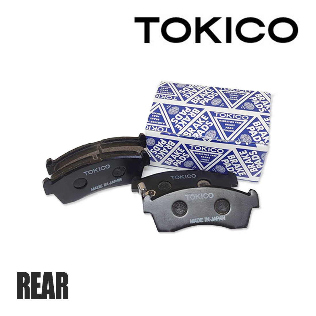 TOKICO トキコ ブレーキパッド リア左右セット デュトロ TKG