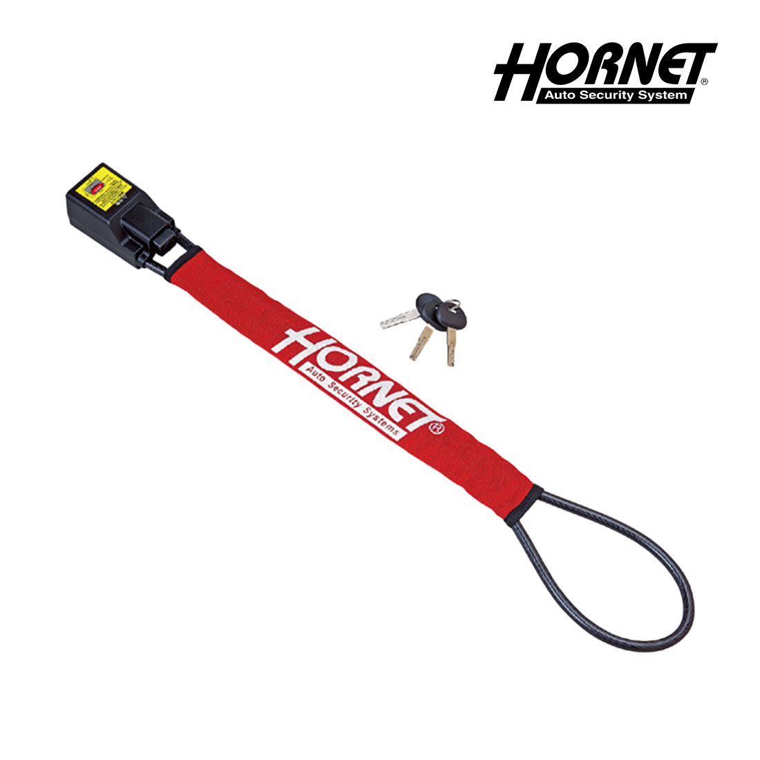 ホーネット/ハンドルロック（HORNET AUTO SECURITY SYSTEM） HORNET ホーネット ハンドルロック ステアリングロック LH-3SR メタル