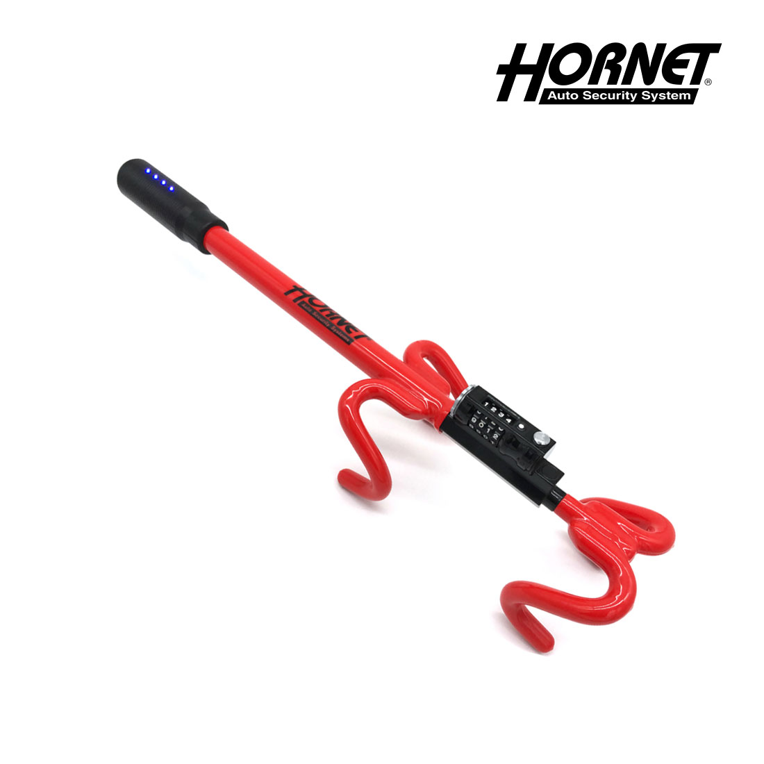 HORNET ホーネット ハンドルロック ステアリングロック SLH-12L LED