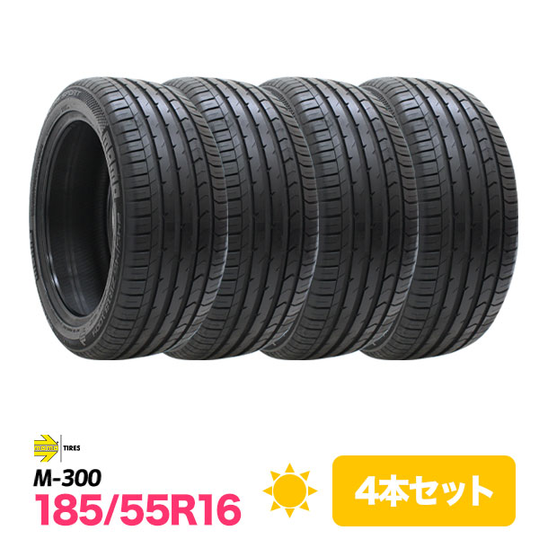 4�{�Z�b�g 185/55R16 �^�C�� �T�}�[�^�C�� MOMO Tires �����^�C�� M-300