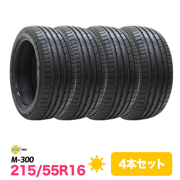 4�{�Z�b�g 215/55R16 �^�C�� �T�}�[�^�C�� MOMO Tires �����^�C�� M-300