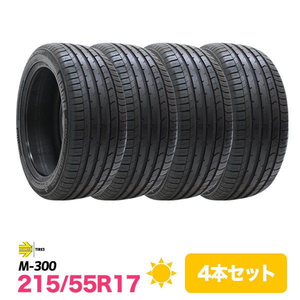 4�{�Z�b�g 215/55R17 �^�C�� �T�}�[�^�C�� MOMO Tires �����^�C�� M-300