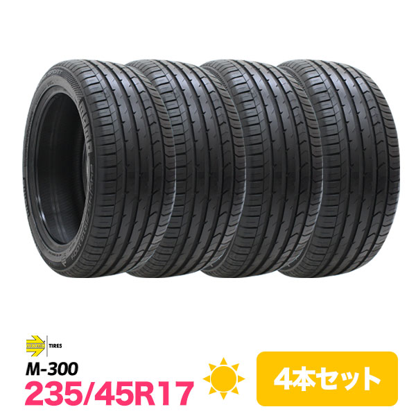 4�{�Z�b�g 235/45R17 �^�C�� �T�}�[�^�C�� MOMO Tires �����^�C�� M-300