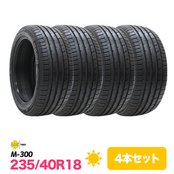 4�{�Z�b�g 235/40R18 �^�C�� �T�}�[�^�C�� MOMO Tires �����^�C�� M-300