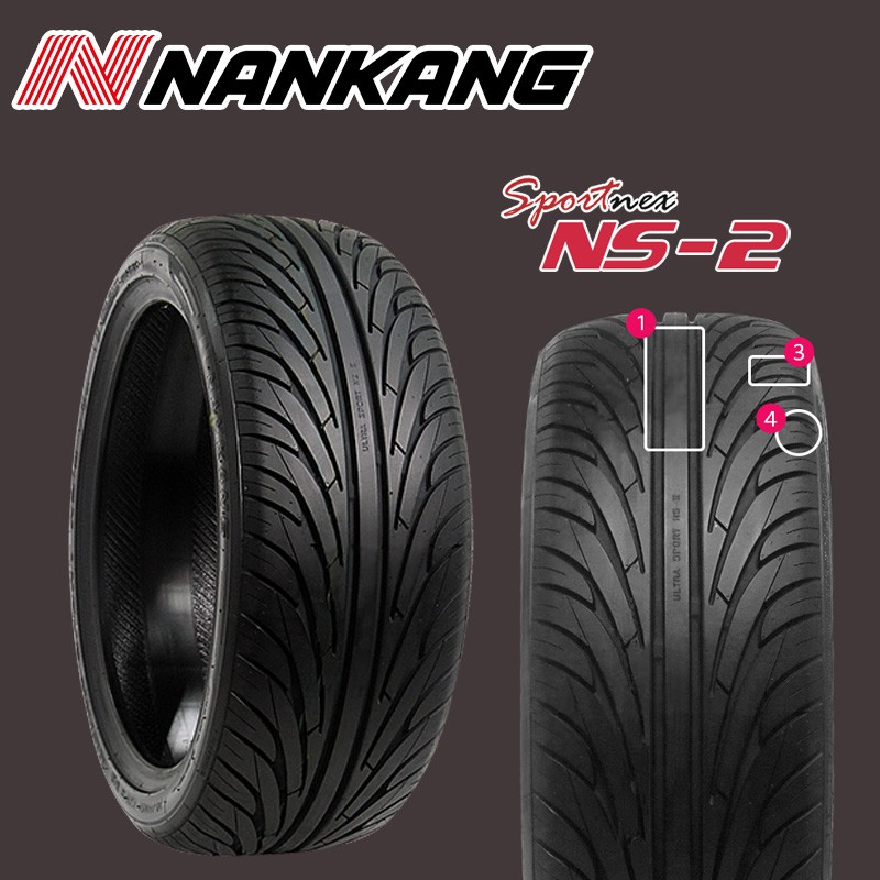 245/40R20 95Y NANKANG ナンカン NS-2 タイヤ サマータイヤ