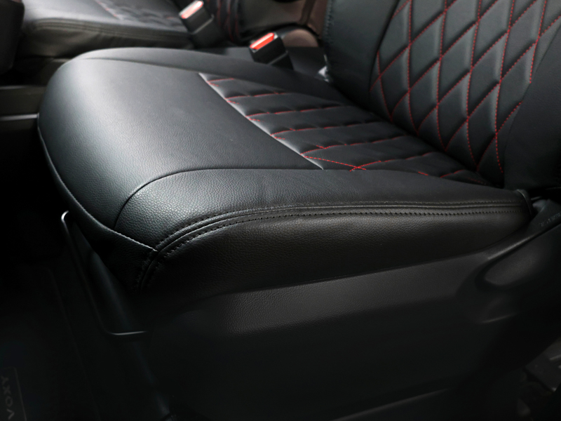キルティング(Quilting) シートカバー(Seatcover)  基本縫製 - ダブルステッチ