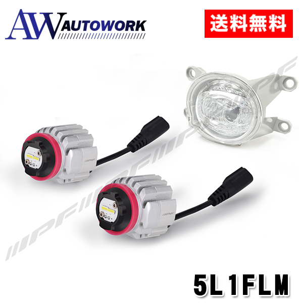IPF 5L1FLM LED �t�H�O�����v�o���u X3 L1B 6500K �t�H�O�����v LED �ԗp L1B 5000lm 6500K �z���C�g 12V�p 2�{�� �Ԍ��Ή� �h���C�o�[���j�b�g��̌^