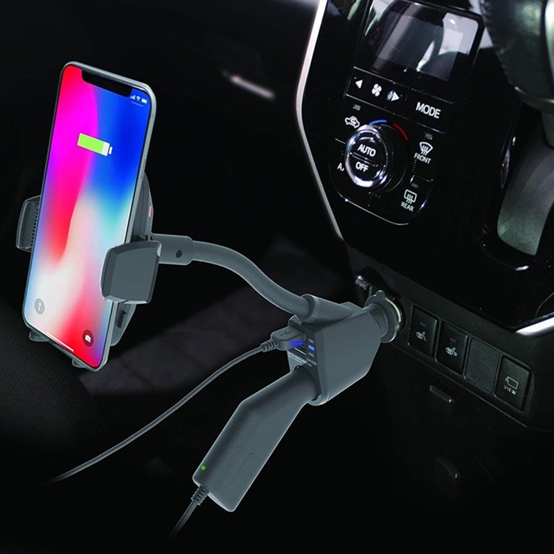 ペルシード 車内用品 qi対応 スマホホルダー フレキシブル ペルシード 車内用品 qi対応 スマホホルダー フレキシブル