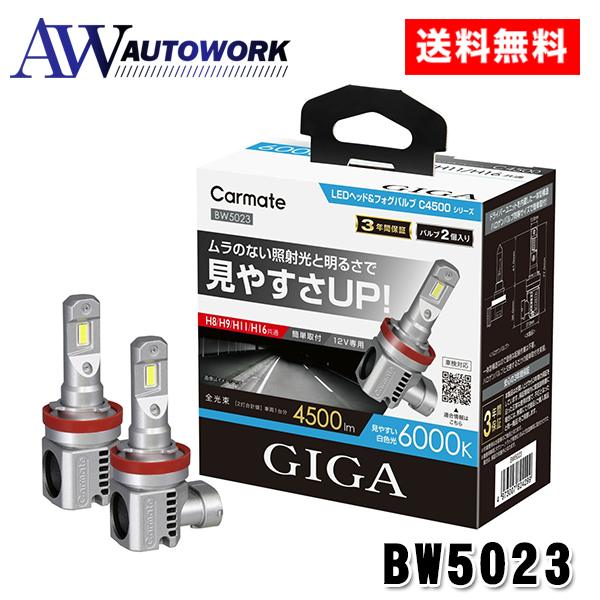 J[Cg LED BW5023 wbhJ&amp;tHOv C4500 H8/9/11/16 6000K