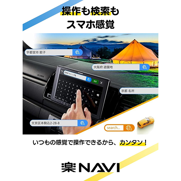carrozzeria カロッツェリア 楽ナビ AVIC-RF721 9V型HD/TV
