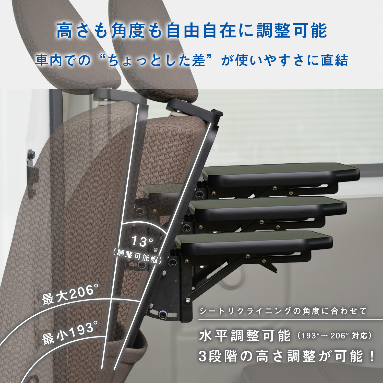 プロダックス 17系 エブリイ 折り畳みシートバックテーブル｜ スズキ