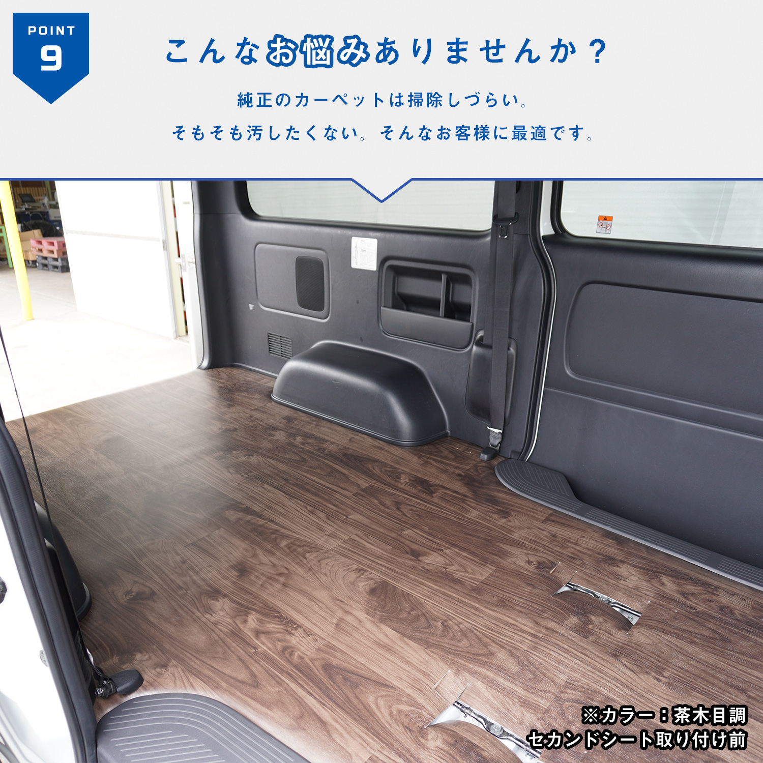 プロダックス 200系 ハイエース スーパーGL 標準 フロアパネル イン