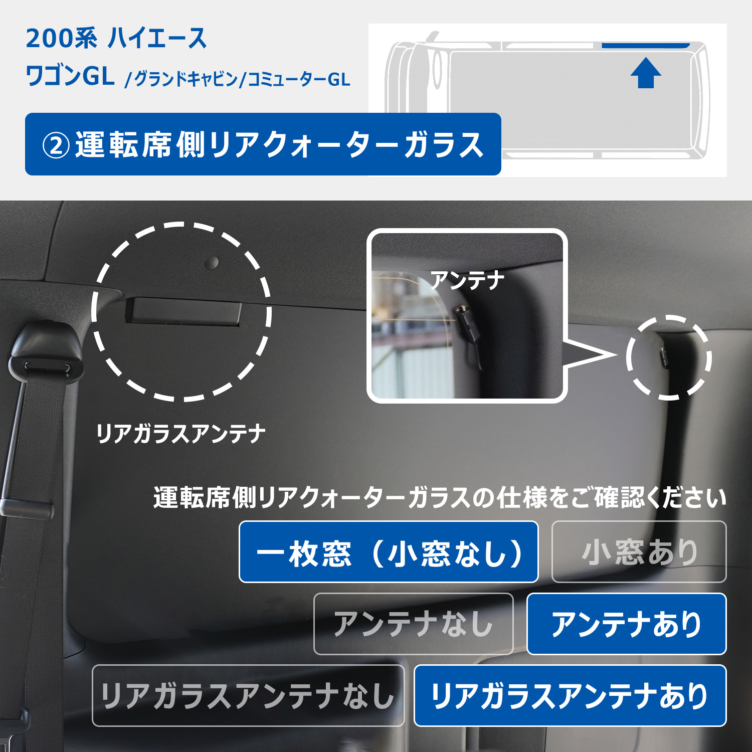 プロダックス 200系 ハイエース ワゴンGL グランドキャビン