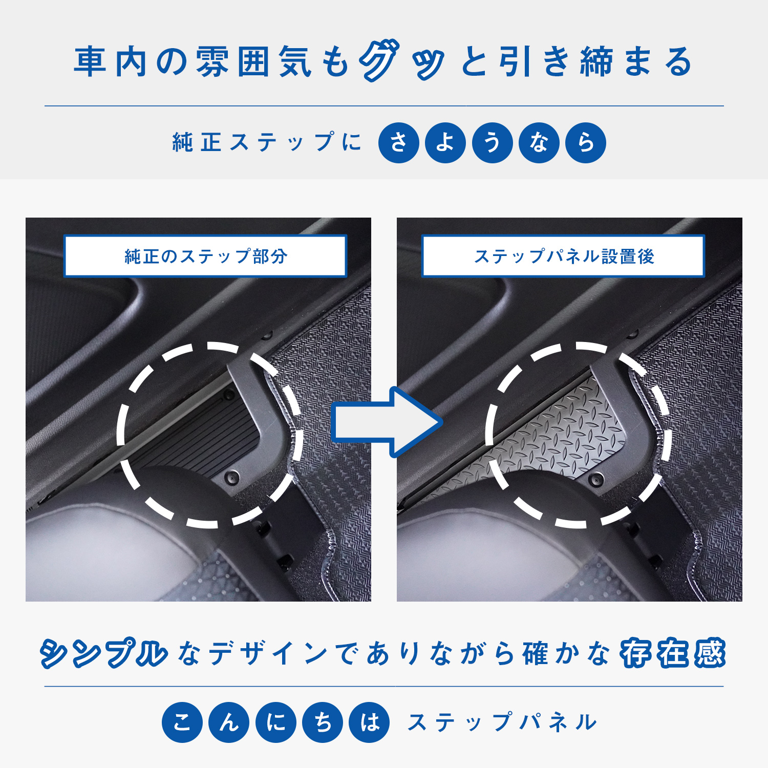 プロダックス E26 キャラバン ワゴンGX マイクロバスGX ステップパネル 