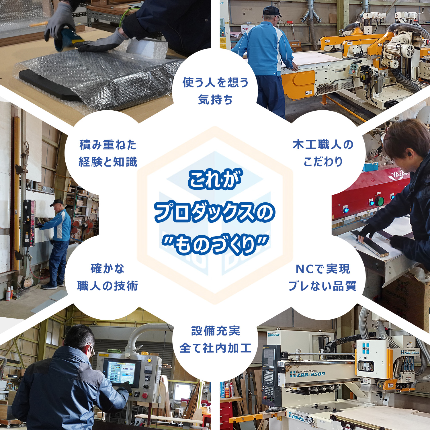国内生産　F★★★★使用、国内生産で安心！社内工場で加工しています。