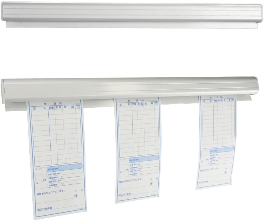 オーダークリッパー 壁掛け伝票ホルダー 2個セット 40.6cm 穴開け不要