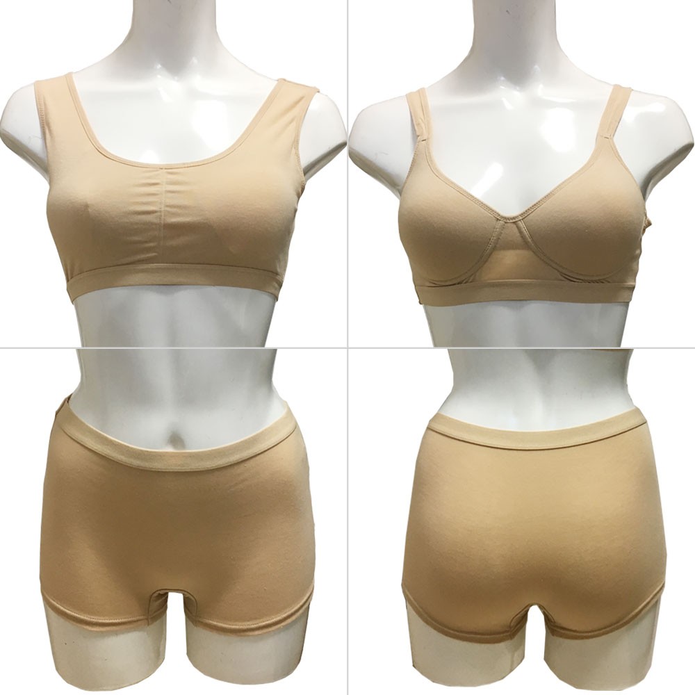 ブラ2点ショーツ1点　スポーツブラショーツセット