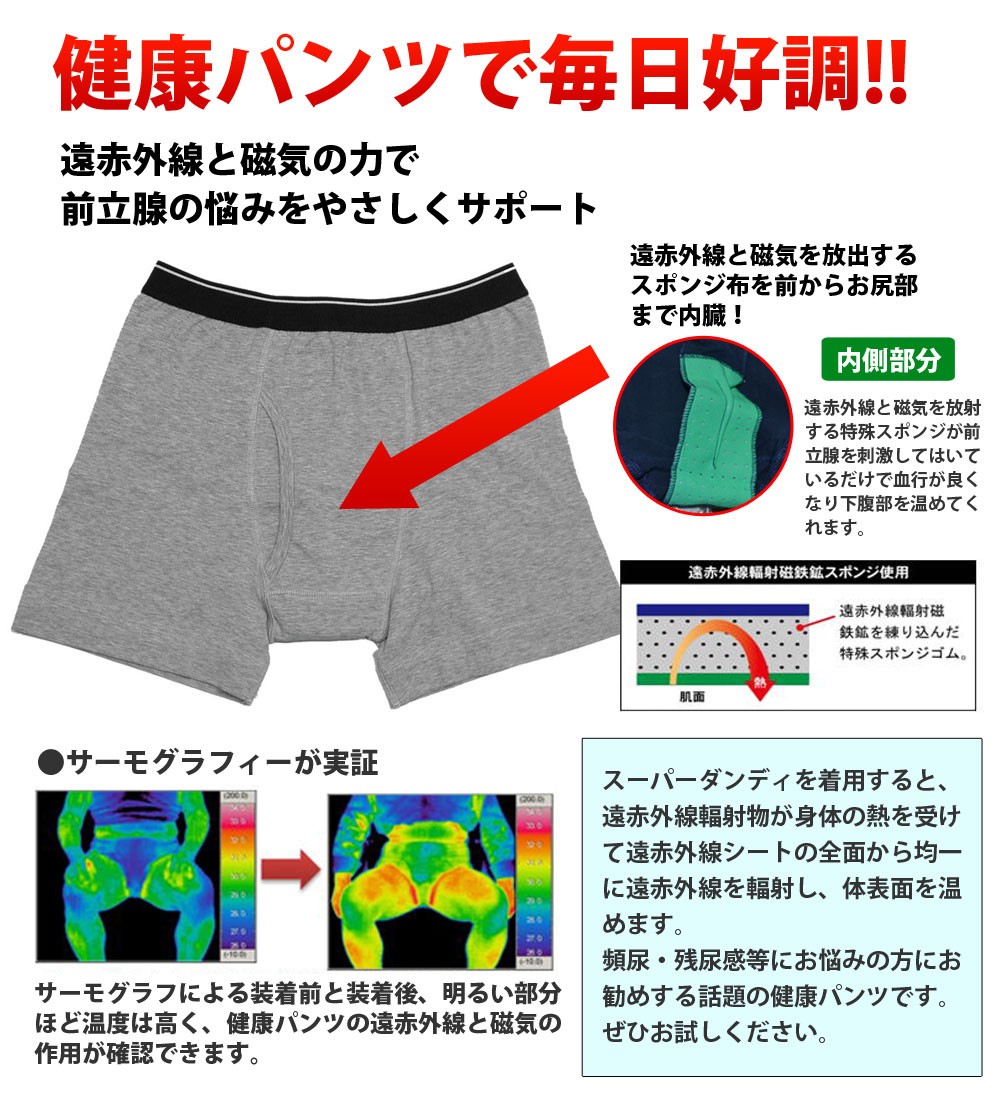 田口式健康パンツ スーパーダンディー