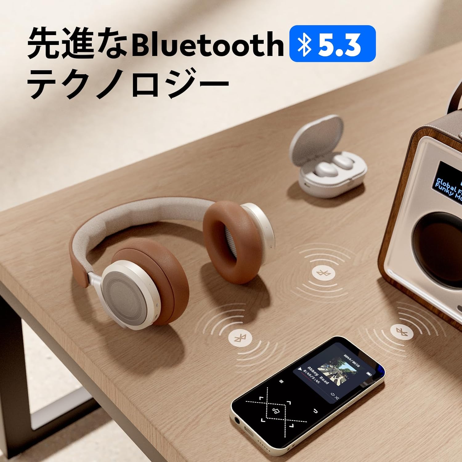 ♥️mp3プレーヤー♥️ ウォークマン 32GB Bluetooth5.0 avenir7_amp-019